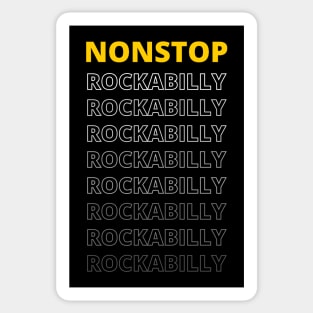 Nonstop Rockabilly Music Sticker